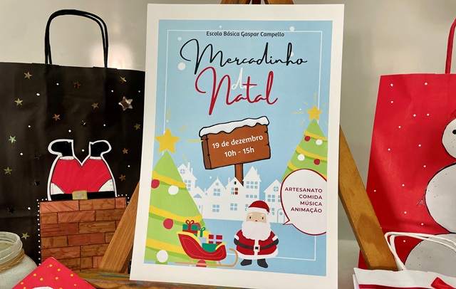 Mercadinho de Natal na EBGC