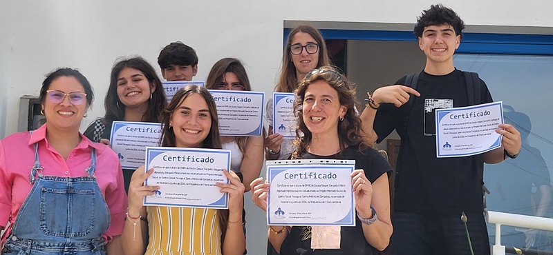 Certificado Voluntariado