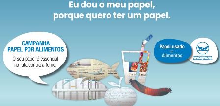 Campanha Papel por Alimentos
