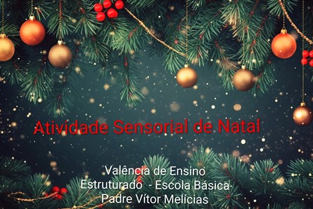 Atividade Sensorial Natal VEE