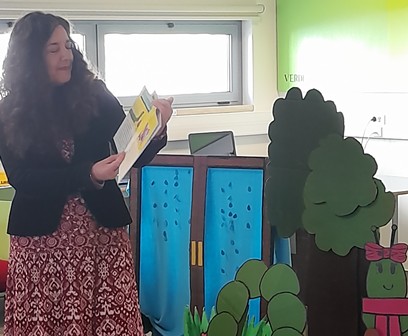 Encontro com escritora e ilustradora