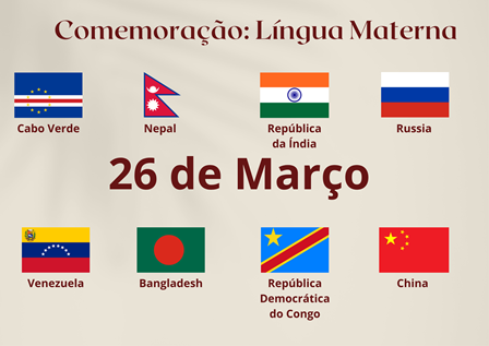 Comemoração do Dia da Língua Materna