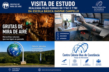 Visita de Estudo Grutas de Mira de Aire