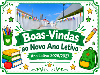 Boas vindas na EB Póvoa de Penafirme